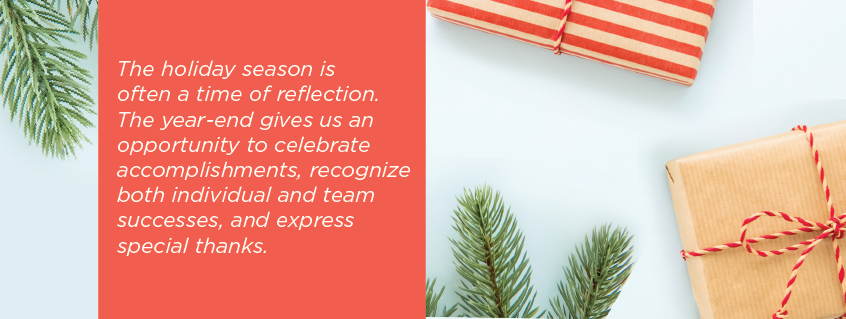 Holiday Recognition - Sparking Enthusiasm and a Sense of Purpose